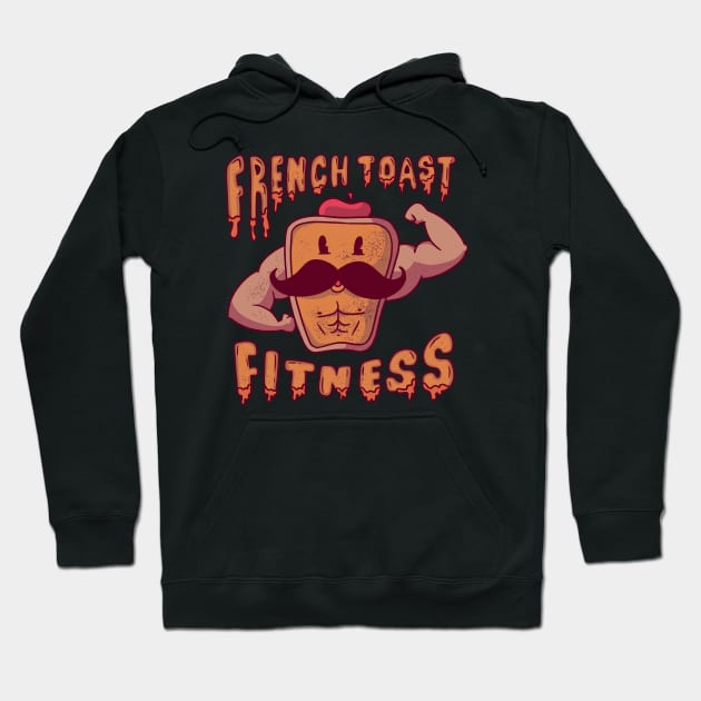 French Toast Fitness Hoodie by Safdesignx